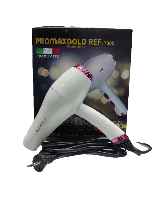 خرید آنلاین سشوار حرفه ای پرو مکس گلد مدل7005