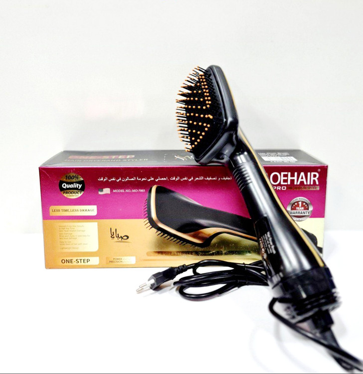 سشوار حرفه ای برس دار حالت دهنده مو خشک کردن مو