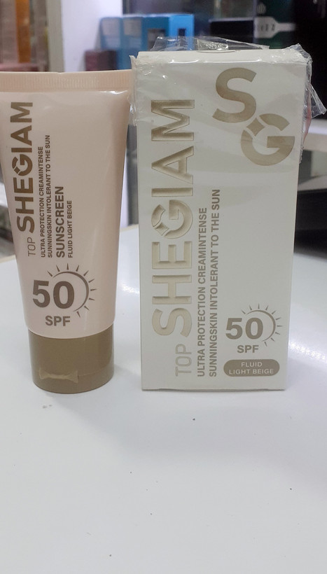 کرم ضد آفتاب شیگلم (رنگی و بیرنگ)SPF 50