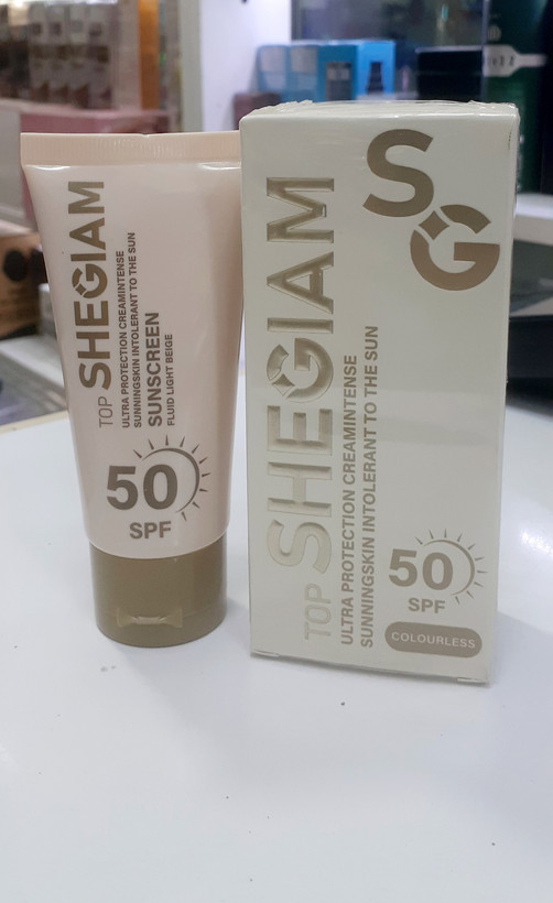 کرم ضد آفتاب شیگلم (رنگی و بیرنگ)SPF 50